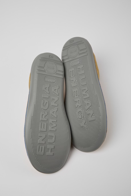 Design Beetle Brown Nubuck Sneakers For Men Camper AU