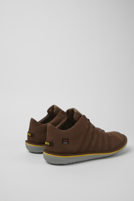 Camper AU Beetle Gore-Tex Brown Nubuck Ankle Boots For Men New Arrivals