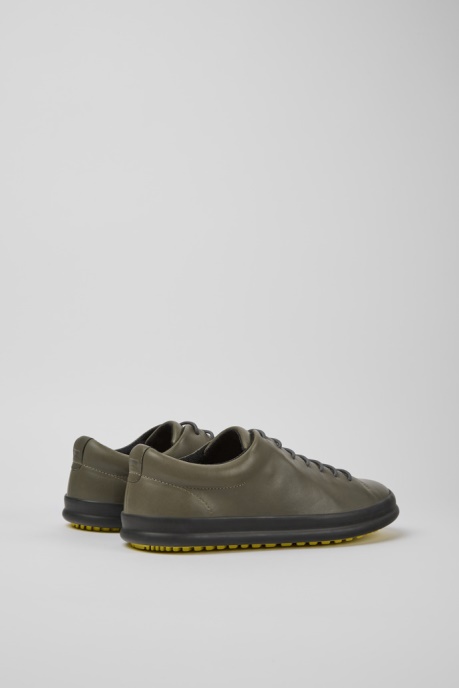 Exclusive Camper AU Chasis Grey Leather Shoes For Men