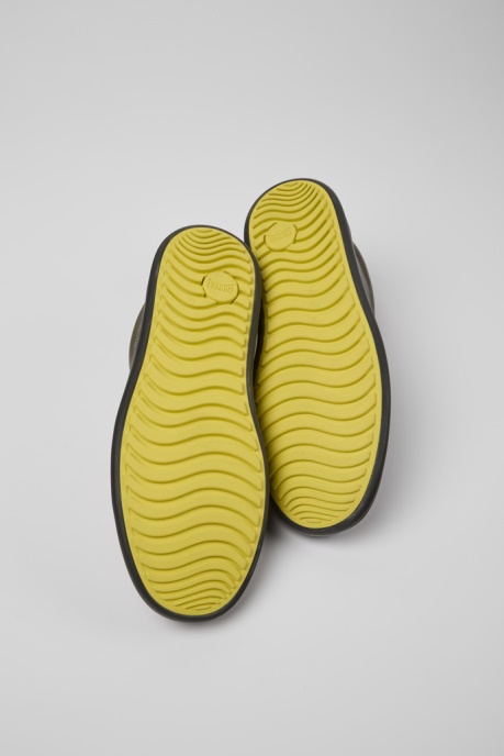 Exclusive Camper AU Chasis Grey Leather Shoes For Men