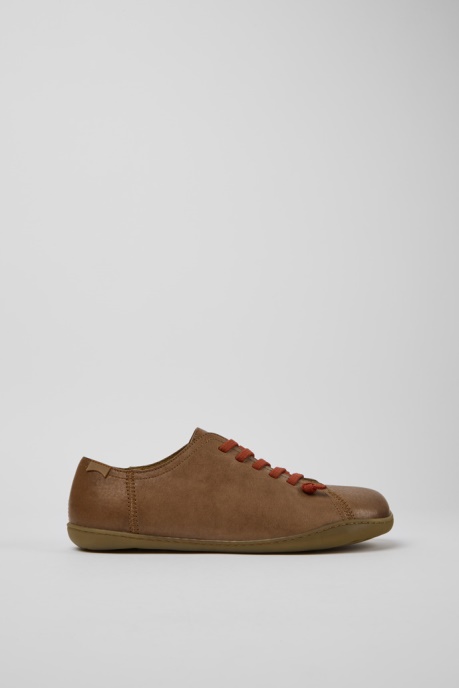 Exclusive Camper AU Peu Brown Leather Shoes For Men