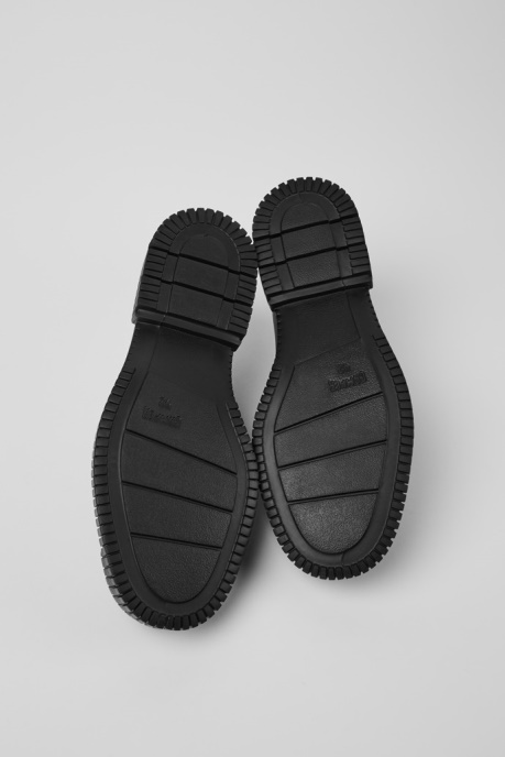 Camper AU Pix Black Leather Lace-Up Shoes New Arrivals