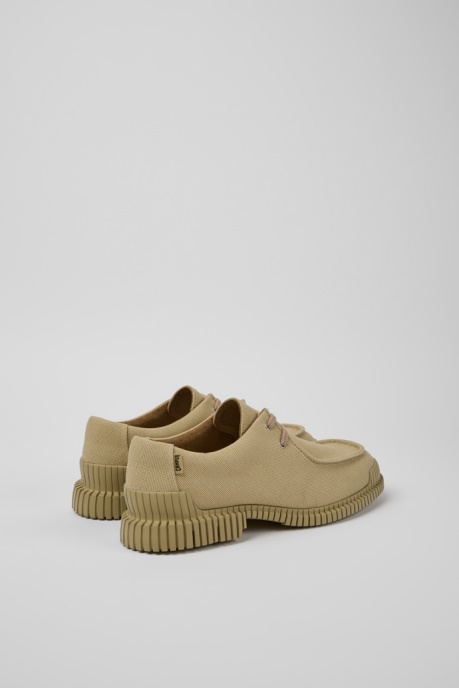 Camper AU Pix Beige Recycled Cotton Shoes For Men New Arrivals
