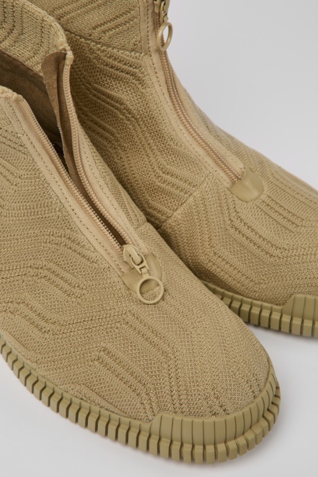 Pix Beige Ankle Boots For Men Camper AU New Arrivals