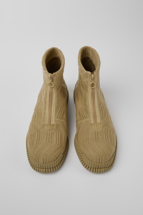 Pix Beige Ankle Boots For Men Camper AU New Arrivals