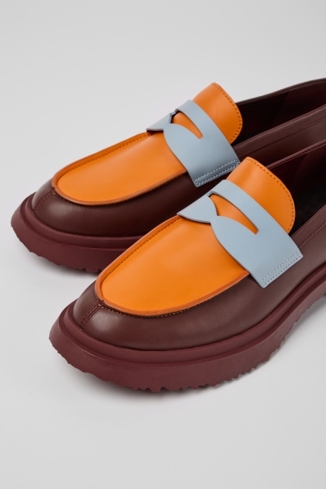 Camper AU Walden Multicolored Loafers For Men New Arrivals