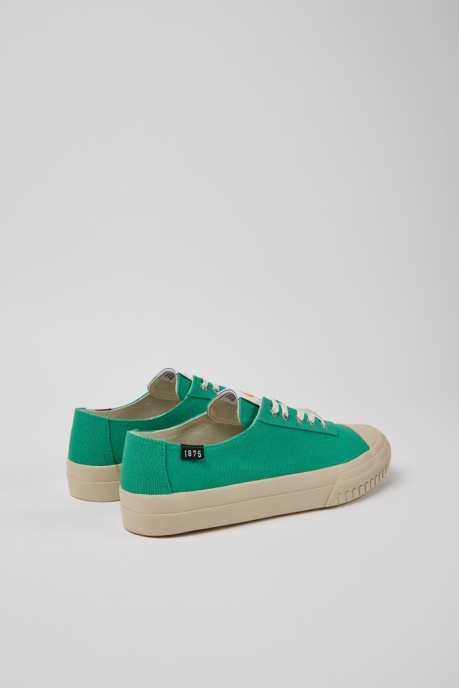 Camaleon Green Recycled Cotton Sneakers For Men Exclusive Camper AU