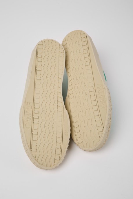 Camaleon Green Recycled Cotton Sneakers For Men Exclusive Camper AU