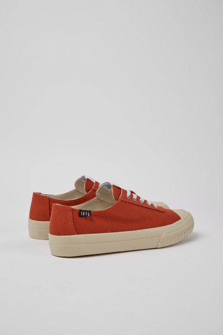 Camper AU Camaleon Red Recycled Cotton Sneakers For Men New Arrivals
