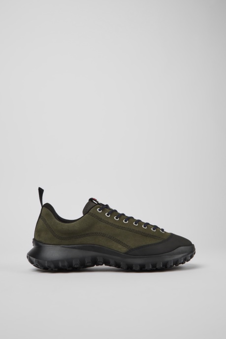 Camper AU Design Crclr Gore-Tex Green Nubuck And Textile Sneakers For Men