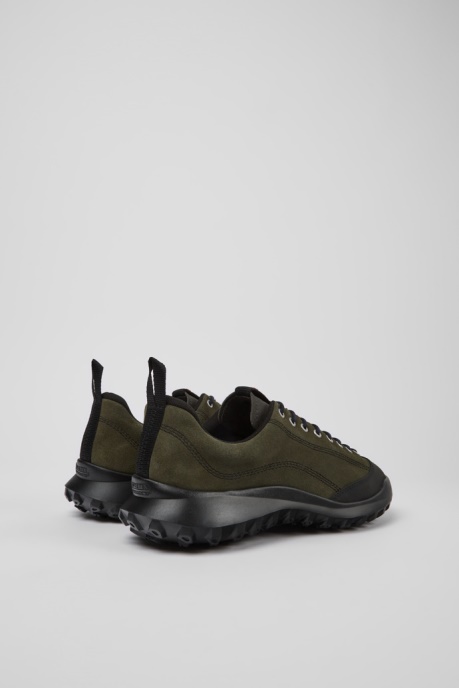 Camper AU Design Crclr Gore-Tex Green Nubuck And Textile Sneakers For Men