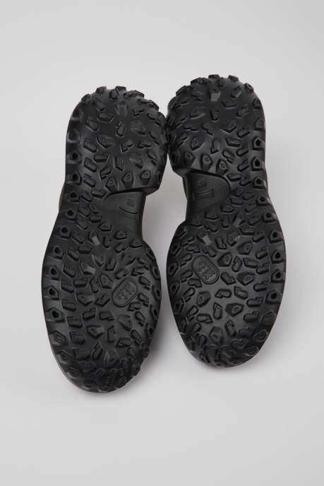 Camper AU Design Crclr Gore-Tex Green Nubuck And Textile Sneakers For Men