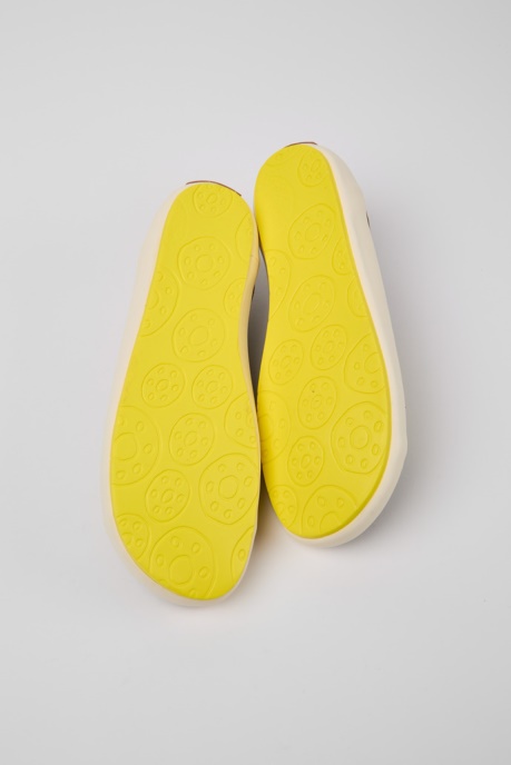 Camper AU Design Peu Rambla Green Recycled Cotton Sneakers For Men