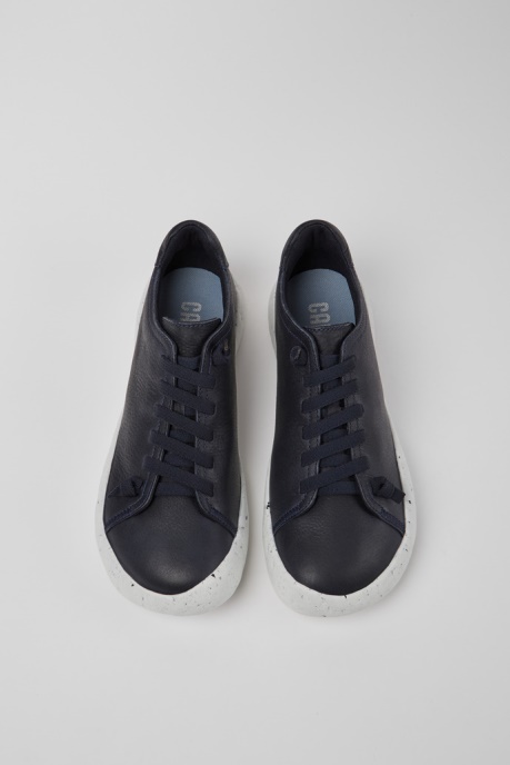 Exclusive Camper AU Peu Stadium Blue Leather Sneakers For Men