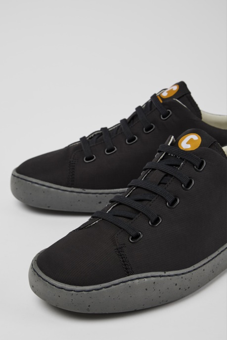 Camper AU Design Peu Touring Black Sneaker For Men