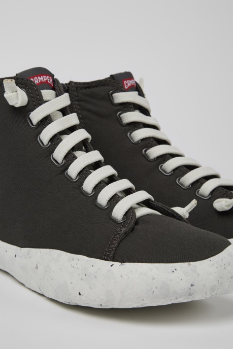 Peu Stadium Gray Ankle Boots For Men Exclusive Camper AU