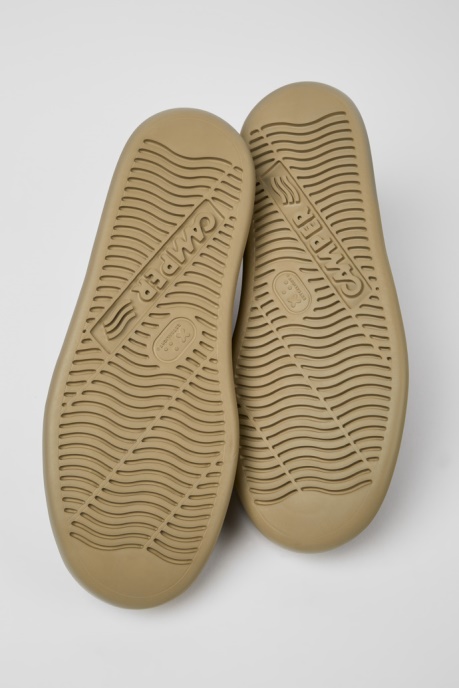 Camper AU Design Runner Brown Nubuck Sneakers For Men