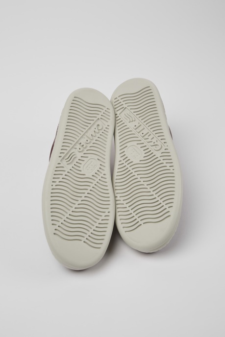 Exclusive Camper AU Runner Burgundy Leather Sneakers