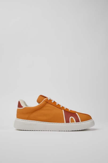 Camper AU Design Runner K21 Orange Red And White Sneakers For Men