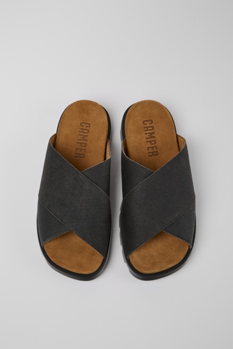 Camper AU Brutus Sandal Black Men's Sandals New Arrivals