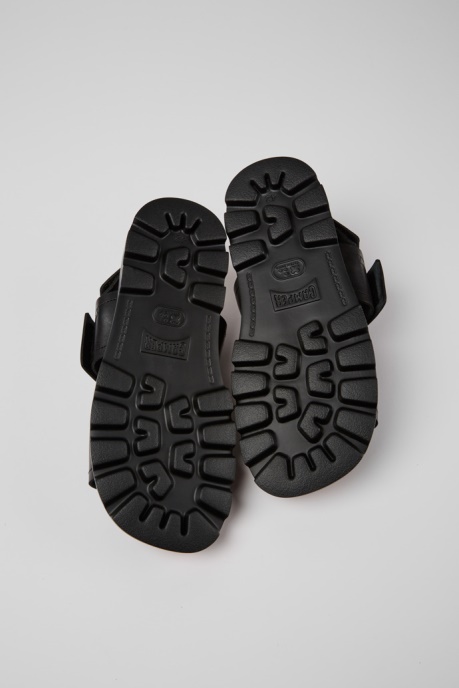 Exclusive Camper AU Brutus Sandal Black Leather Sandals For Men