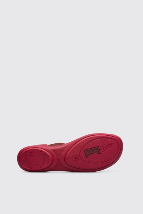 Camper AU Right Red Sandal For Women New Arrivals