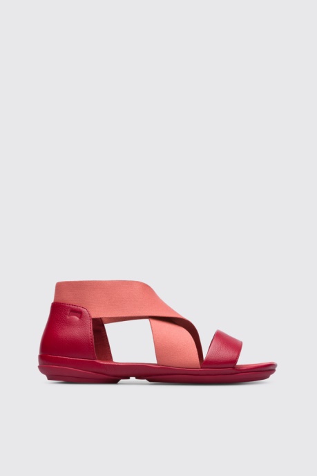 Camper AU Right Red Sandal For Women New Arrivals