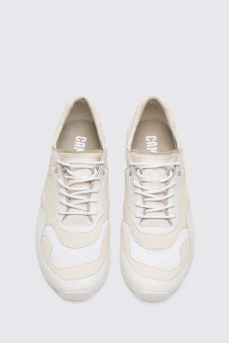 Design Nothing Women's White Sneaker Camper AU
