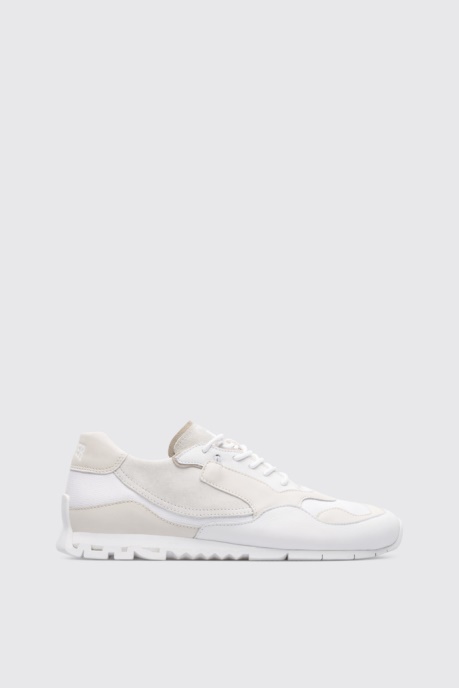Design Nothing Women's White Sneaker Camper AU