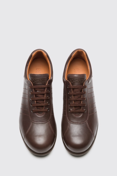 Pelotas Dark Brown Shoe For Men Exclusive Camper AU