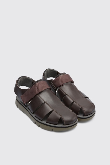 Camper AU Oruga Brown Sandals For Men New Arrivals