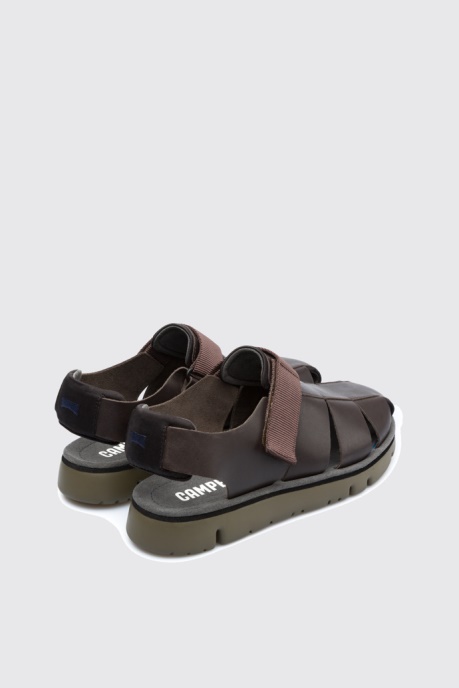 Camper AU Oruga Brown Sandals For Men New Arrivals
