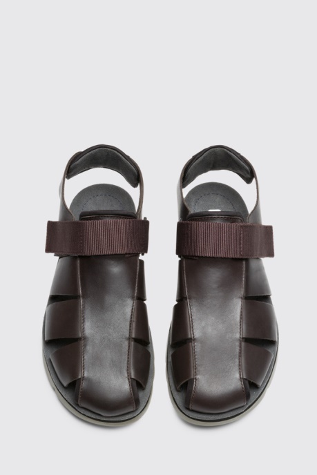 Camper AU Oruga Brown Sandals For Men New Arrivals