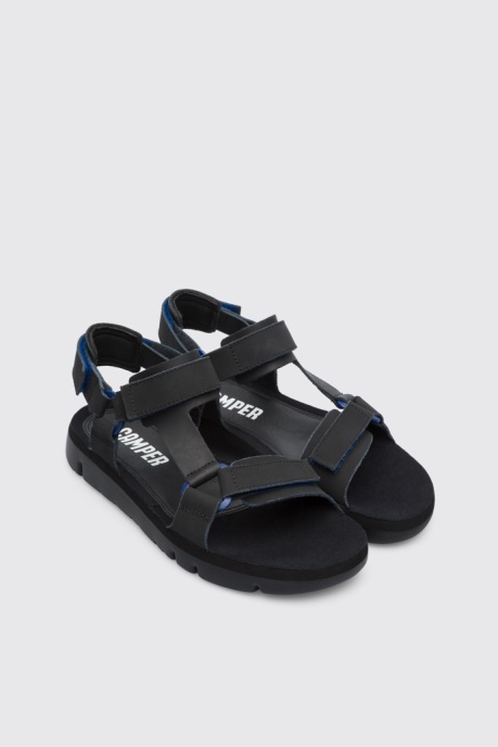 Oruga Black Sporty Strap Sandal For Men Exclusive Camper AU
