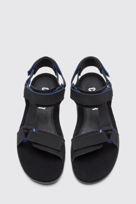 Oruga Black Sporty Strap Sandal For Men Exclusive Camper AU