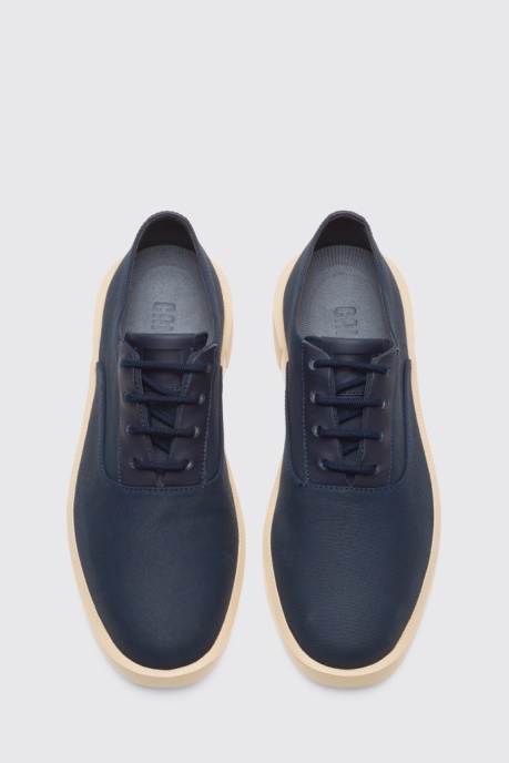 Camper AU Design Bill Navy Oxford For Men