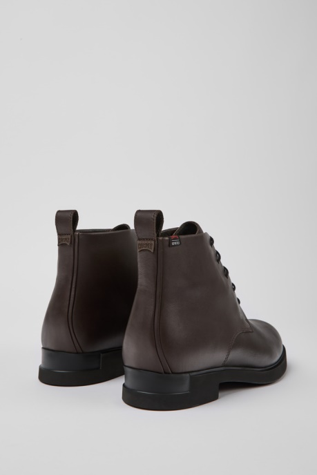 Iman Gore-Tex Brown Leather Ankle Boots Camper AU New Arrivals