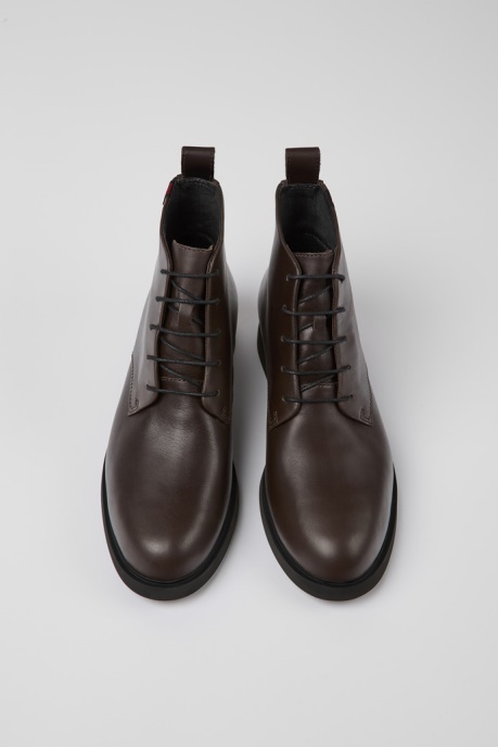 Iman Gore-Tex Brown Leather Ankle Boots Camper AU New Arrivals