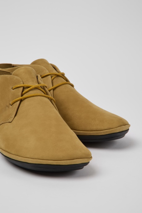 Exclusive Camper AU Right Brown Nubuck Desert Boots For Women