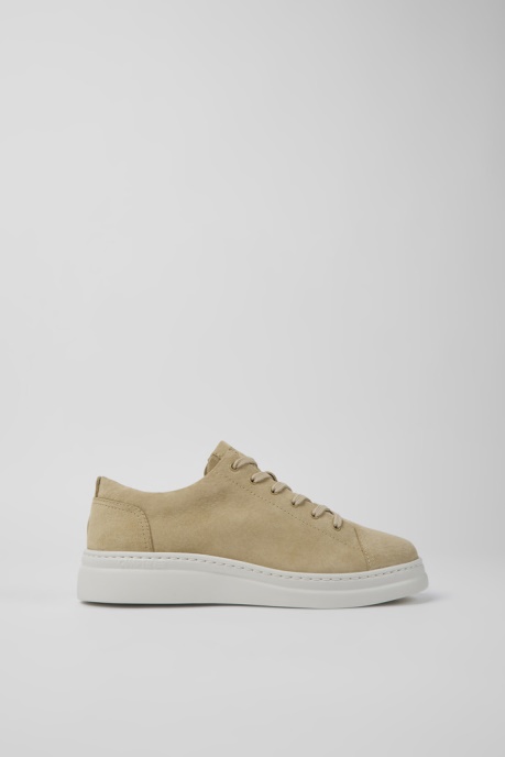 Camper AU Design Runner Up Beige Sneaker For Women