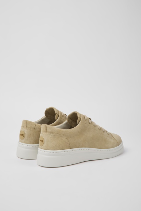 Camper AU Design Runner Up Beige Sneaker For Women
