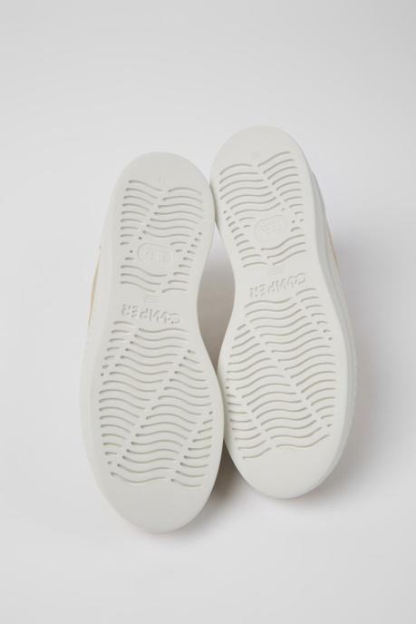 Camper AU Design Runner Up Beige Sneaker For Women