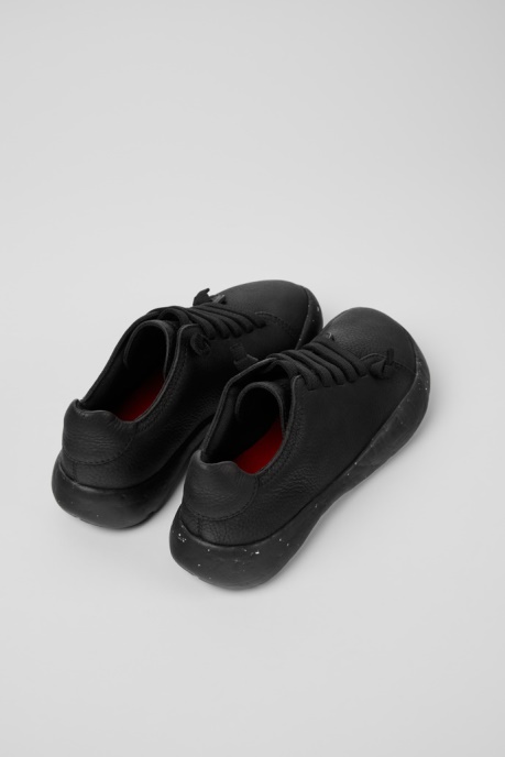 Exclusive Camper AU Peu Stadium Black Leather Sneakers For Women