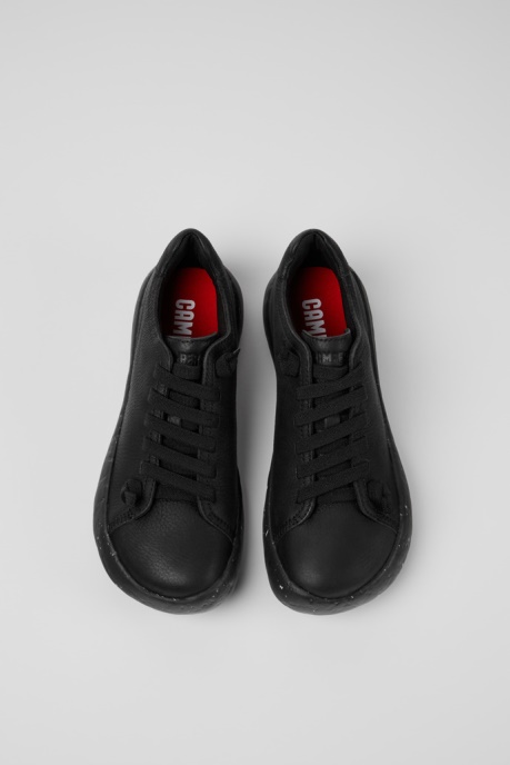 Exclusive Camper AU Peu Stadium Black Leather Sneakers For Women