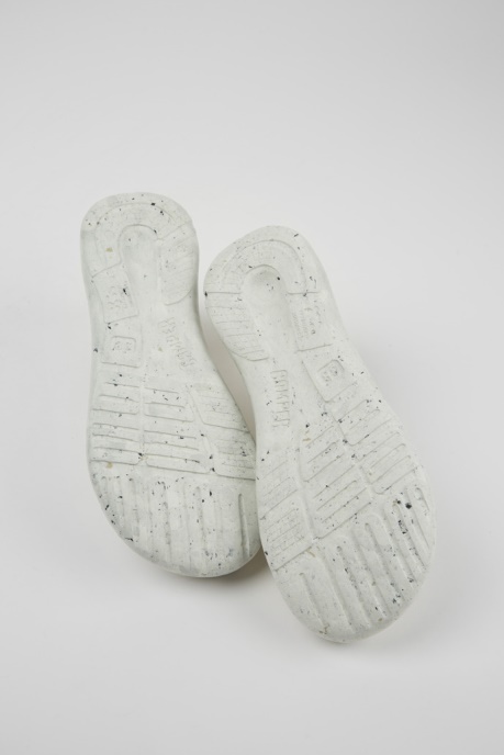 Peu Stadium White Non-Dyed Leather Sneakers For Women Camper AU New Arrivals