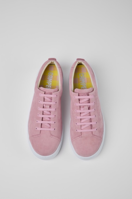 Exclusive Camper AU Runner Up Pink Nubuck Sneakers For Women