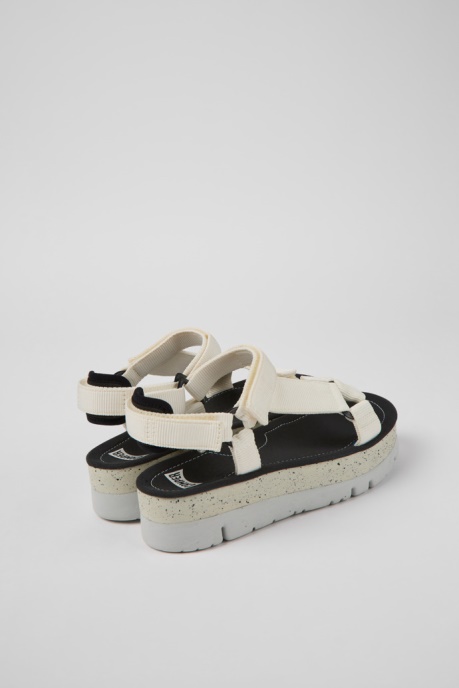 Oruga Up White Sandal For Women Exclusive Camper AU