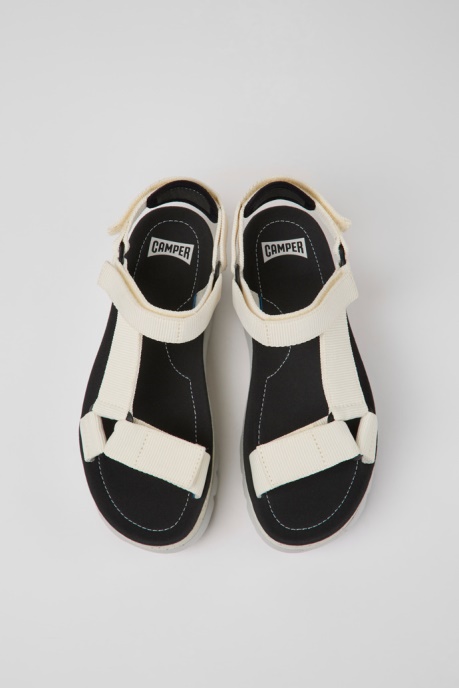 Oruga Up White Sandal For Women Exclusive Camper AU