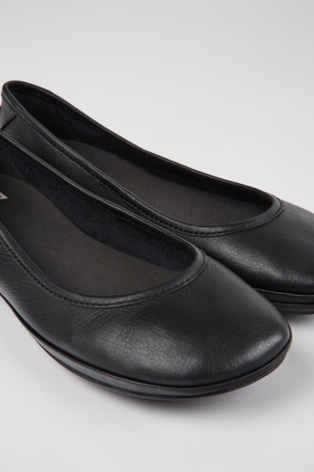 Camper AU Design Right Black Ballerinas For Women