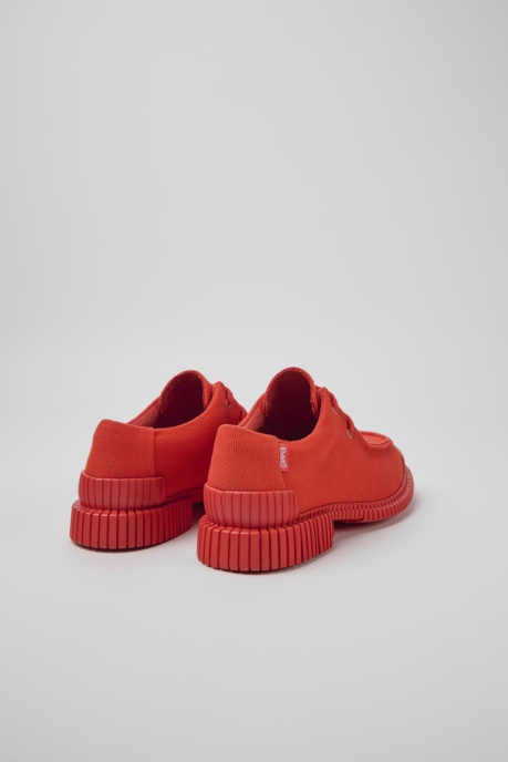 Pix Red Recycled Cotton Shoes For Women Camper AU New Arrivals